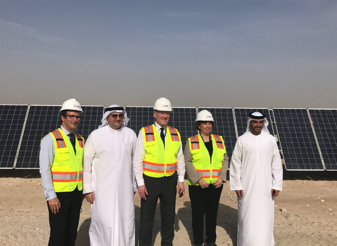 EDF_centrale_solaire_emirats_arabes_unis