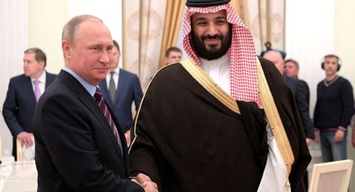 Mohammed bin Salman Vladimir Putin kremlin energie