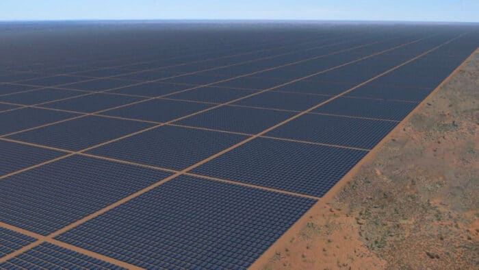 Mega Centrale 25 Millions Panneaux Solaires 3 000 Eoliennes Produira Energie Innovante