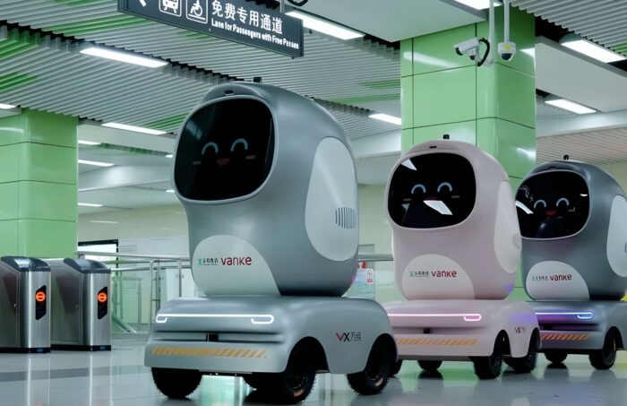 Des robots de livraison débarquent dans le métro de Shenzhen