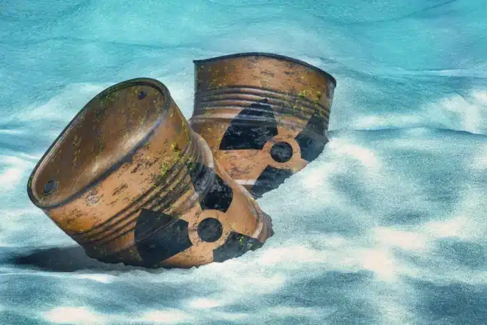 200 000 barils radioactifs se décomposent au fond de l'océan : les océanographes qui les ont filmés parlent d'une bombe à retardement silencieuse
